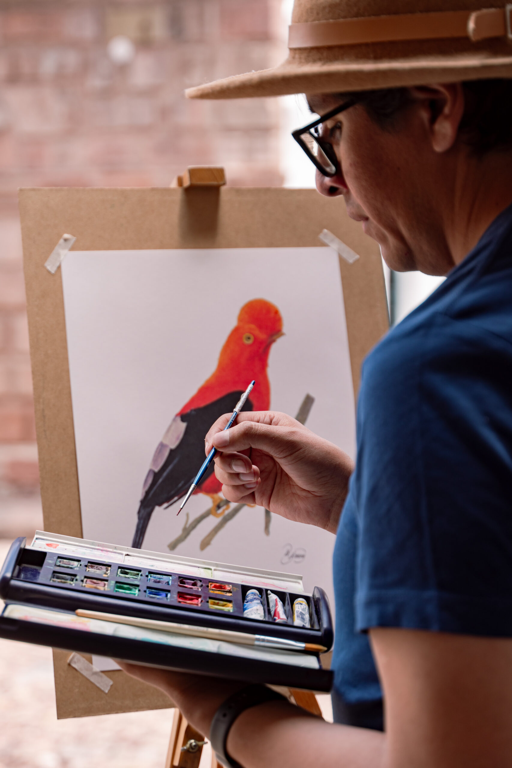 Greeting card "Andean Rockcock" - Image 4